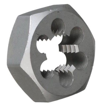 Hex Die, Special, Series DWT, Imperial, 1188 Thread, Right Hand Thread, Carbon Steel, Bright